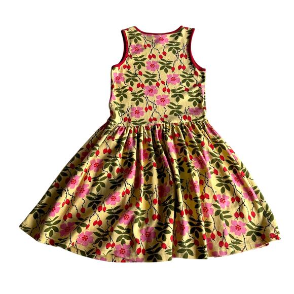 Duns Sweden Organic Cotton Skater Sleeveless‎ Cherries Circle Dress sz 12-13 - Picture 2 of 9